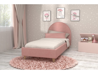 Кровать 014 Эго розовый
